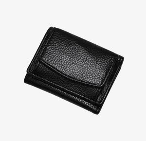 Coin Purse Fashion PU Leather Sacs de rangement de cartes multifonctionnelles Mini portefeuille à glissière porte-clés