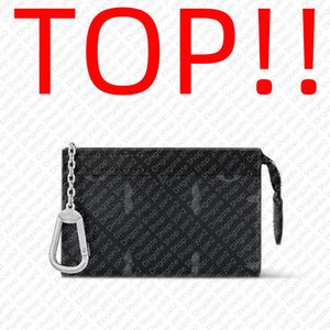 Porte-monnaie M82776 TOP. KEY POUCH VOYAGE // Mini Portefeuille Designer Sac à main Sac à main Hobo Satchel Embrayage Soirée Baguette Seau Fourre-tout Pochette Sac Pochette Accessoires