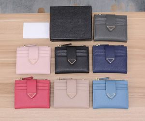 Coins Zipper Wallet Fashion Designer 11 cartes Slots Credit Carte Holder Clasp Purse Purse Cuir Original Box Best Sellers en Europe Luxury Mini portefeuille