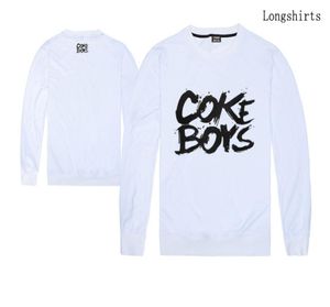 COKE BOYS lange mouw t-shirt nieuwste stijlen nieuwe collectie fashion casual katoenen t-shirts voor man jongens hip hop lange tees 3522765