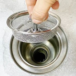 Colanders Strainer roestvrijstalen aanrecht filterfilterscherm riool anticlogging vloer afvoer badkamer 230411