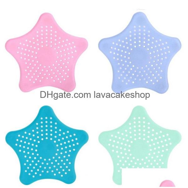 Coladores Coladores Estrellas Filtro de drenaje Sn Tamiz Desagüe Fregadero de cocina Herramientas antibloqueo Red filtrada Alcantarillado Piscina Baño Cabello 0 5 Dh2Z8