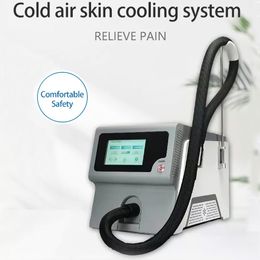Koude lucht huidkoelsysteem Cryotherapie Huidkoeler Machine met laserbehandeling Beleef pijn opnieuw