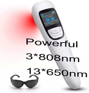 Koude laserbeen massage Massage Red Light Therapy Device met display voor schoudergewricht Spierpijnverlichting 4 Power Timer