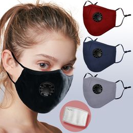 Cold Proof and Haze Pm2.5 Filtre à charbon actif Masque Lavable Coton Coréen Thermique 9DDK720