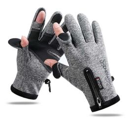 Gants de Ski résistants au froid, imperméables, cyclisme d'hiver, chauds pour écran tactile, coupe-vent, antidérapants, 2111244268734