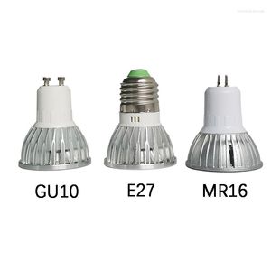 Koud witte LED -lamp GU10 Cob Spotlight E27 Warm vervangen Halogeenlamp Energie besparing