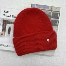 Hiver d'hiver chaud de lapin chaud chapeau tricoté russe épaissie plus édition en peluche Protection d'oreille