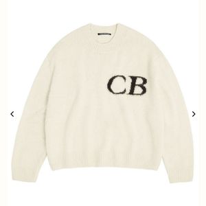 Cole Buxton Brand Designer Brands Men's Fashion Bullers 2024 CB TRATER TRICK JACQUARD COLE Buxton Sweater Men Femmes Qualite des sweats de haute qualité 849
