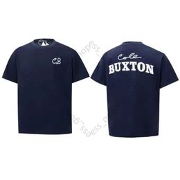 Cole Buxton Hoge kwaliteit T Shirts Heren Summer Spring Losse grijs Wit Zwart T-shirt Men Dames Hoogwaardige klassieke slogan Print Top T-shirt met tag 1: 1 US-maat S-XL 390