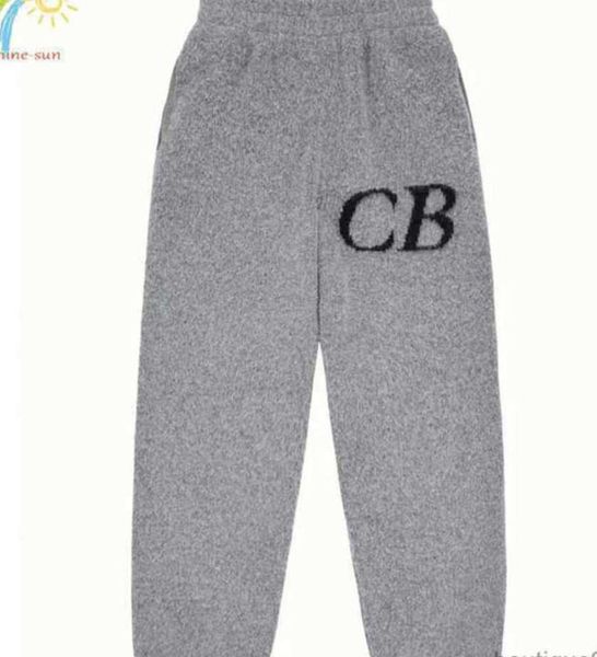 Cole Buxton Pantalones de Punto CB Pantalones de Punto Tejidos Pantalones de Chándal para Hombre Sudor Polar Cálido Mujer Joggers Monos Ropa de Calle para Hombre Ropa Deportiva Pantalón Diseño Suelto 45s