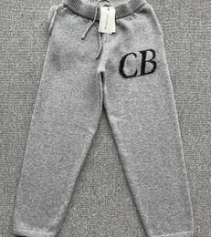 Cole Buxton Pantalon de survêtement tricoté Vintage Jacquard CB 1 Ensemble de sweat-shirt en laine de qualité supérieure pour hommes T230806