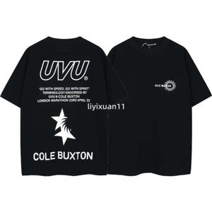 Cole Buxton Shirt T-shirt masculin à la mode Buxton Summer Women's CB Designer T-shirt T-shirt T-shirt Top Top Shirts Contracs Clothingshort Clothes 74 929