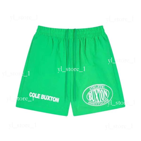 Cole Buxton T-shirts short pour hommes shorts femmes Green Grey Blanc Black T-shirt Men Femmes Slogan classique de haute qualité