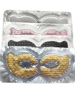 Collagène Crystal Eyes Care Mask Patches For Eye Sacs Les cercles sombres rides éclairer les ridules profondes hydratantes Face Protect9480186