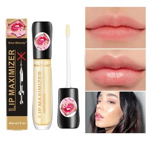 Collageen instant volume lip gloss plumper serum hydraterende lipolie repareren verminderen lippen fijne lijnen make -up lippenstift