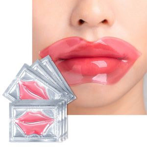 Collageen Lip Masker Hydraterende Anti Rimpel Voedende Schoonheid lippen Zorg Moisturizer Lip Patches Gel Pads Huidverzorging
