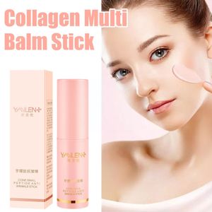 Collagène multi-baumm stick riklink rebond anti-rinking snail cône skin skin hydratant ton baume éclaircisse peptide crème chaude chaude