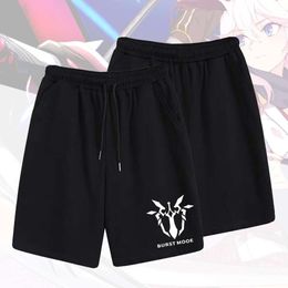 Collapse 3 Anime Casual Pants Octopus Sakura Kiana rondom Summer Fashion Brand Losse Mid Rise Sports Shorts for Men