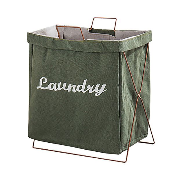 Panier à linge pliable pliable vêtements sales panier salle de bain boîte de rangement pliante organisateur de vêtements seau de rangement en tissu 210316