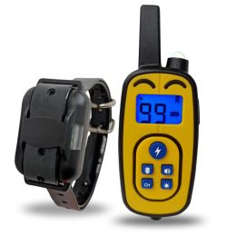 Koorden 1 pc 800m LCD Pet Collar/Bark Stopper Remote Remote Dog Training Device Beep/Trilling/Electric Shock Collar Waterdichte ontvanger