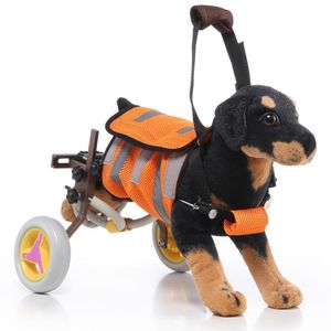Colliers réglables pour chien en fauteuil roulant, réadaptation pour animaux de compagnie, marche pour chien, aide en fauteuil roulant, véhicule pour animaux de compagnie, chariot de marche, Scooter faible paralysé
