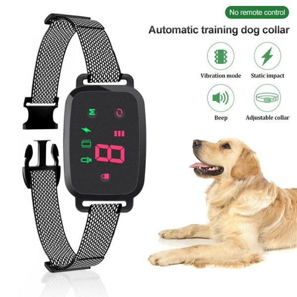 Collares Automáticos Anti Barking Entrenamiento de perros Coloque Carrido de corteza