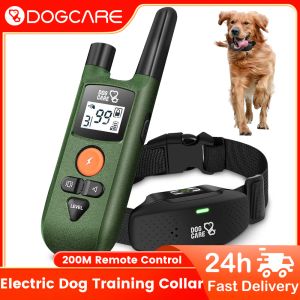 Colliers dogcare tc05 entraînement de chien numérique collier étanche étanche à distance de télécommande antibarc