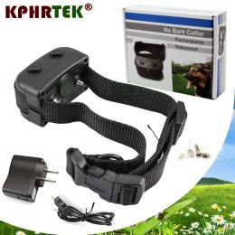 Collares KPHRTEK H166 Collar antiladridos |Resistente al agua |Recargable |Adiestramiento canino 1528nf