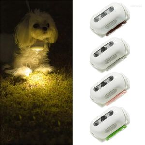 Halsbanden Veiligheid Hond Huisdier Clipon Licht voor nachtelijke wandelingen Buitenactiviteiten Honden LED-halsband S s
