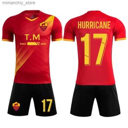 Collectable 2022 Jersey personnalisé hommes enfants adultes personnalité maillots de football ensembles kits formation uniformes de football ensemble football enfants vêtements Q231118