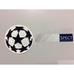 Ballon de champions à collectionner Ajouter du respect Football Prints Badges Soccer Stam Modèle Drop Livraison Sports Extérieur Athlétique Extérieur Acc Dhkxv