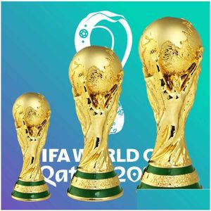 Verzamelbare Europese trofee Herces Model Resin Handwerk Voetbalwedstrijd Souvenir T221111 Drop Delivery Sports Outdoor Athletic Outso OTB8C