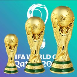 Trofeo coleccionable de la Copa del Mundo de Europa, modelo de trofeo de la Copa Hércules, artesanía de resina, recuerdo del partido de fútbol T221111