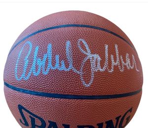 Jabbar à collectionner Shaquille Mchale Nowitzki Dédicacé Signé signé signaturer auto Autograph Intérieur/Extérieur collection sprots Basketball ball