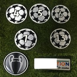 Verzamelbare nieuwe kampioenen Cup bal en respect patch voetbal Printpatches badges stempelen Heat Transfer-patroon6255169