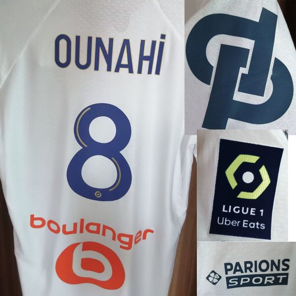 Souvenirs à collectionner Joueur 2023 Ligue 1 OM Maillot Payet Alexis Rongier Under Guendouzi Soccer Patch Badge Printing