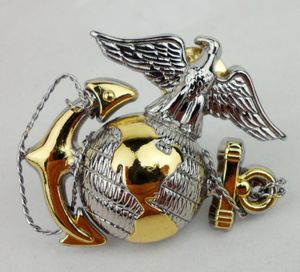 Verzamelbare tomwang2012 metal USMC Officer Cap Badge US Marine Pin360 230811