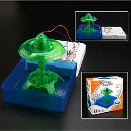 Verzamelen van nieuwe student wetenschap en technologie kleine productie doe-het-zelf materialen puzzel leerspeelgoed kleine uitvinding kruipende robot