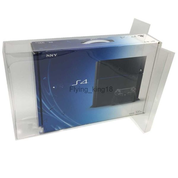 Boîte d'affichage de collection pour PS4 1100/1000/Sony PlayStation 4, boîtes de rangement de jeux transparentes, coque TEP, étui de collecte Transparent HKD230812