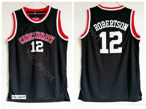 College 12 Oscar Robertson Jerseys Men University Basketball Cincinnati Bearcats Jerseys Uniform voor sportfans Adempure puur katoen