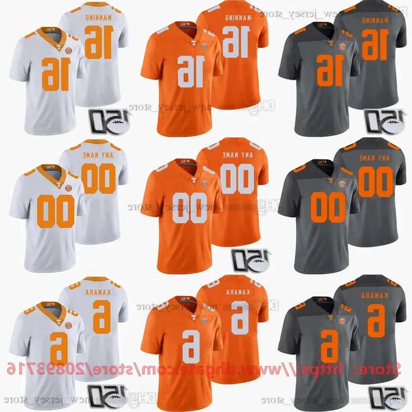 College American Football Wear 150Th Patch BOWL NCAA Football College Hommes Femmes Enfants Garçons Tennessee Volunteers Jersey Jeunes 6 Alvin Kam High