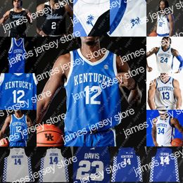 Le baseball universitaire porte un maillot de basket-ball des Wildcats du Kentucky Oscar Tshiebwe Chris Livingston Sahvir Wheeler Adou Thiero Antonio Reeves Jacob Toppin Daimion Collin