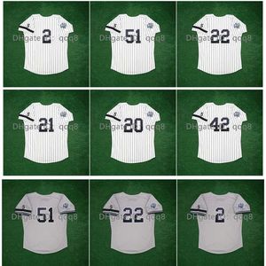 College Baseball porte un maillot de baseball vintage de la Série mondiale 1999 Derek Jeter Bernie Williams Roger Clemens Jorge Posada Mariano Rivera Taille S-XXXXL