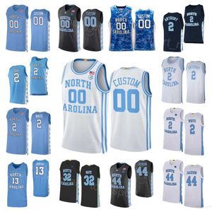 College Basketball 2 Cole Anthony Maillots North Carolina Tar Heels 13 Cameron Johnson 2 Coby White 32 Luke Maye 2 Joel Berry II 44 Justin Jackson University Stitch NCAA