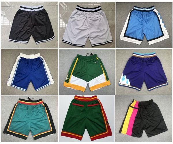 Pantalones cortos de baloncesto universitario con bolsillos con cremallera, pantalones deportivos transpirables, cintura elástica cosida para hombres, gimnasio, entrenamiento, bolsillo corto, ropa deportiva cómoda