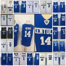 College Basketball Wears College 14 Tyler Herro Bam Ado Karl-Anthony Towns Tyrese Maxey Jersey DeAaron 0 Fox Vince Carter Devin 1 Booker 0 Jayson Tatum 2 Cole Anthon