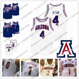 El baloncesto universitario usa la NCAA Arizona Wildcats #2 Brandon Williams 3 Dylan Smith 4 Chase Jeter Jemarl Baker Jr. 10 Bibby Ayton Iguodala DeAndre Mike Andre Jersey