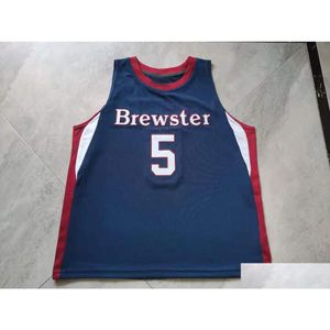 College Basketball porte un maillot rare pour hommes et femmes, Vintage Brewster Academy Terrence Clarke High School Phenoms, taille S-5Xl, personnalisé et Ottcs