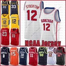 Le basket-ball universitaire porte tkm John 12 Stockton NCAA Kyrie LeBron 23 James Irving Dwyane 3 Wade Kawhi Stephen 30 Curry Leonard Basketball Jersey Anfernee 25 Hardaway